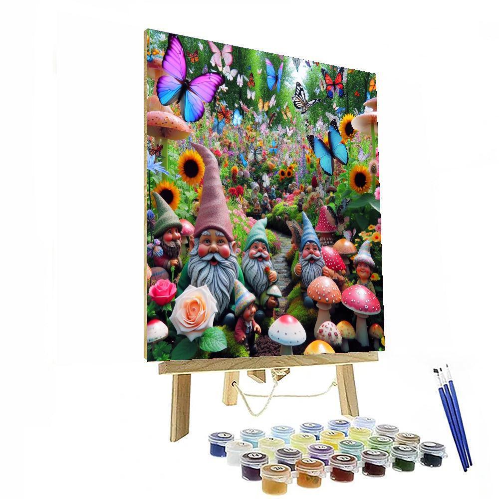 Magical Garden For Little Explorers Numbered Painting Kits