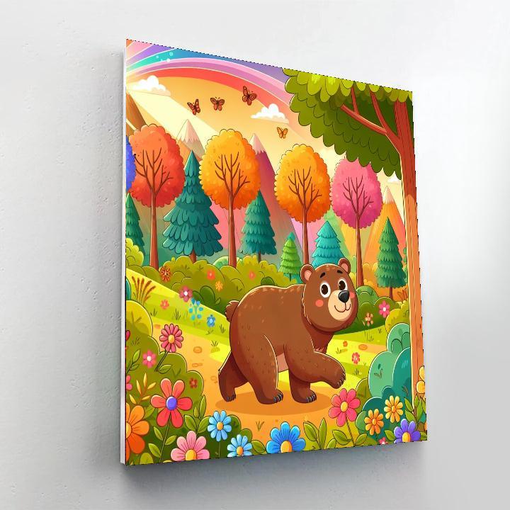 Gigantic Grizzly Painting By Numbers Kit