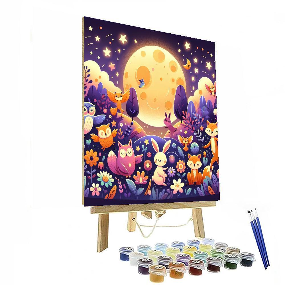 Magical Moonlight Dreams Paint By Color