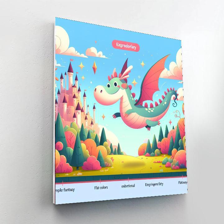 Fantasy Land Journey Numbered Painting Kits