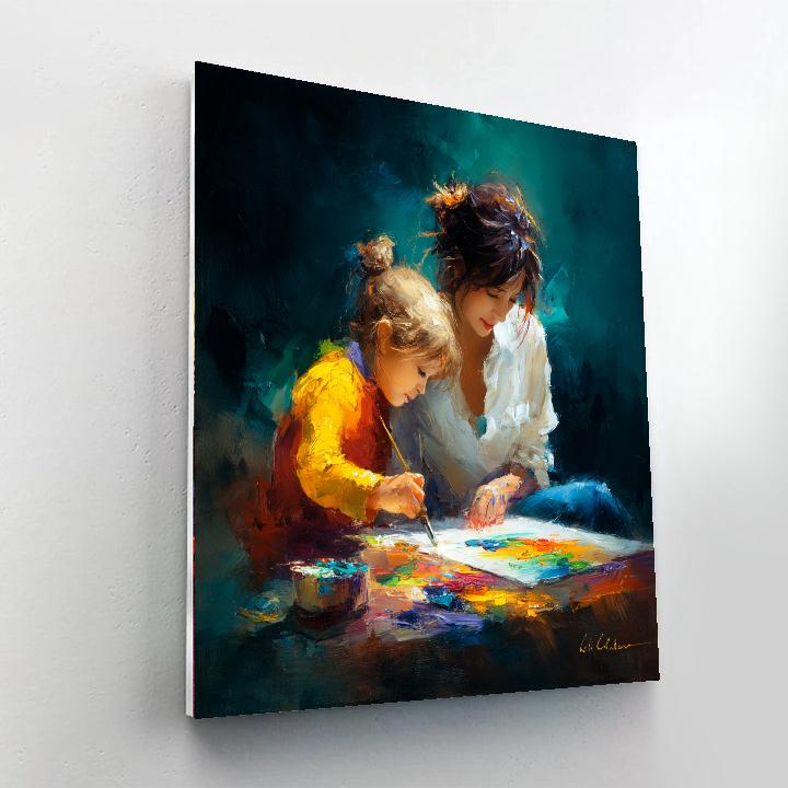 An Afternoon Of Art DIY Paint By Numbers