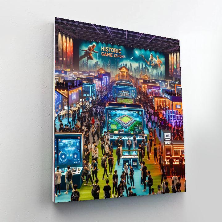 Taipei Game Show - Taiwan Paint By Numbers Kits