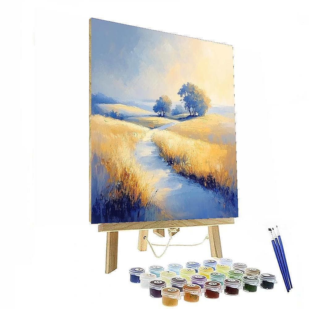 Edgar Degas Inspired Essence Of Light  Painting By Numbers Kit