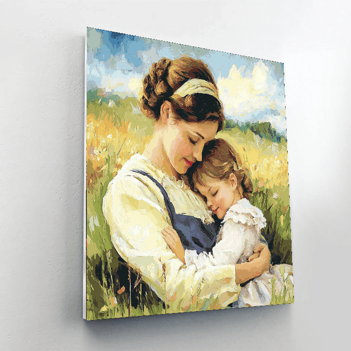 Mary Cassatt Inspired Timeless Memories  Paint By Color