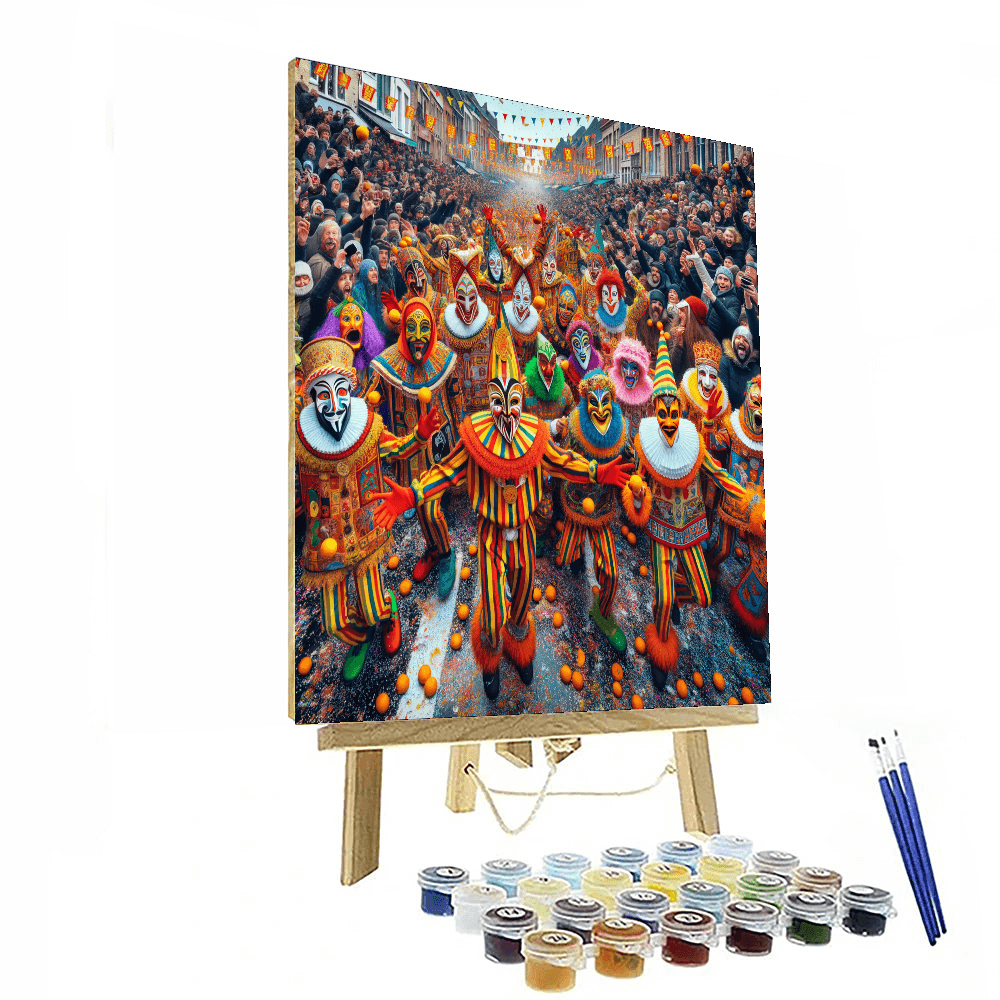 Carnival Of Binche - Binche, Belgium Paint By Numbers