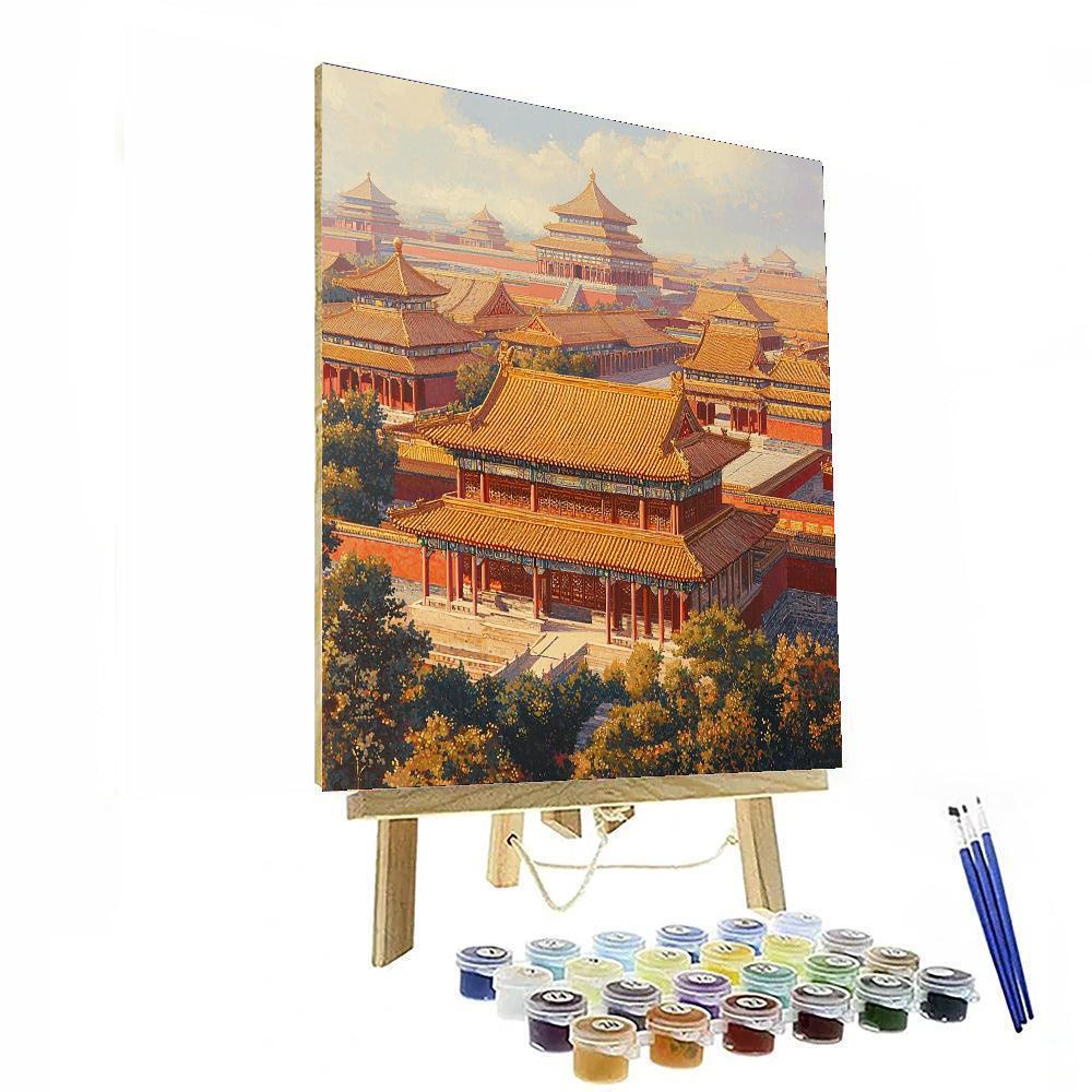 The Forbidden City - China Numbered Painting Kits