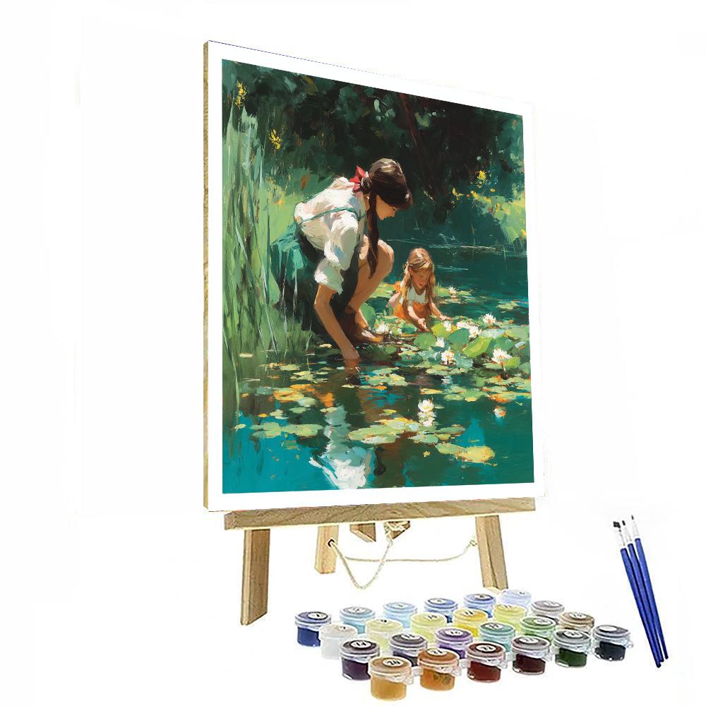 A Moment Of Serenity DIY Paint By Numbers