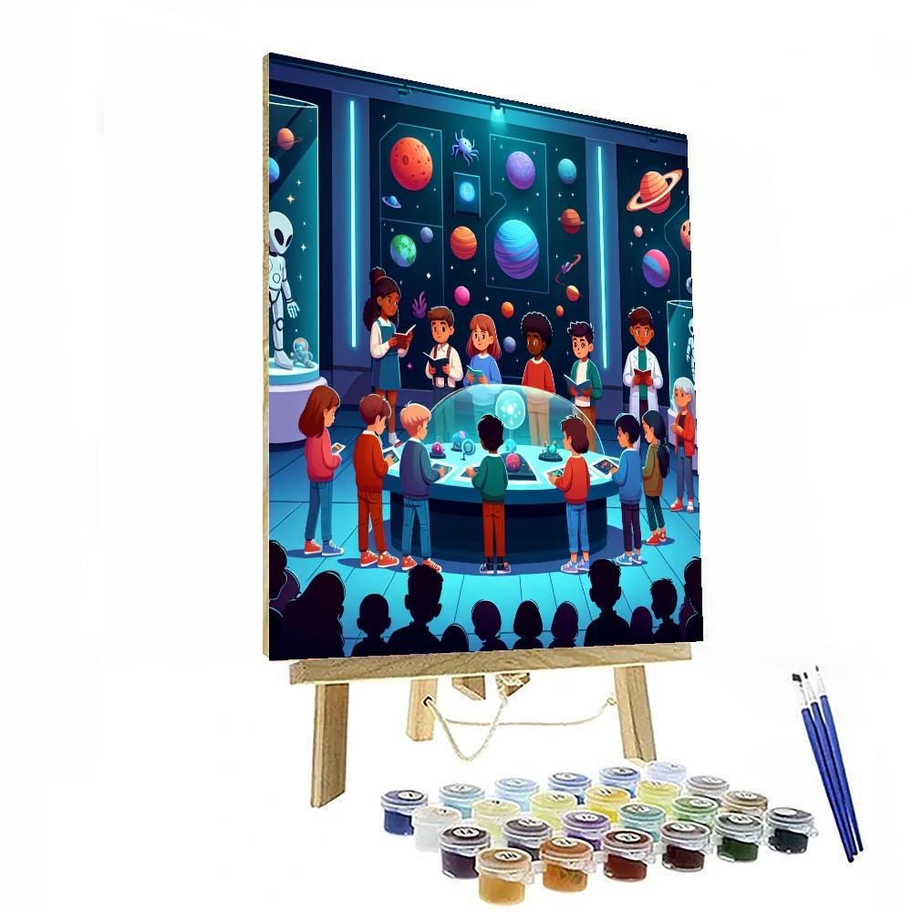 Galactic Museum Expedition Paint By Number