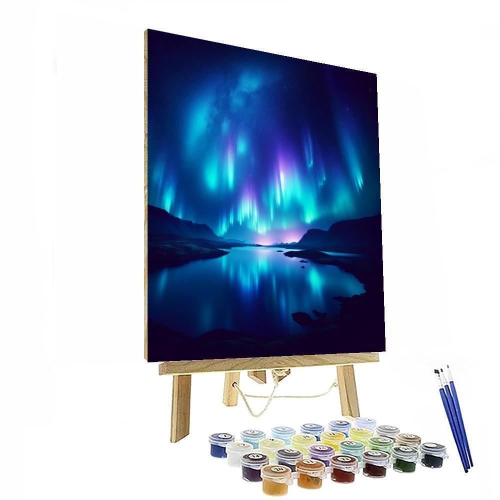 Mystical Aurora Numbered Painting Kits