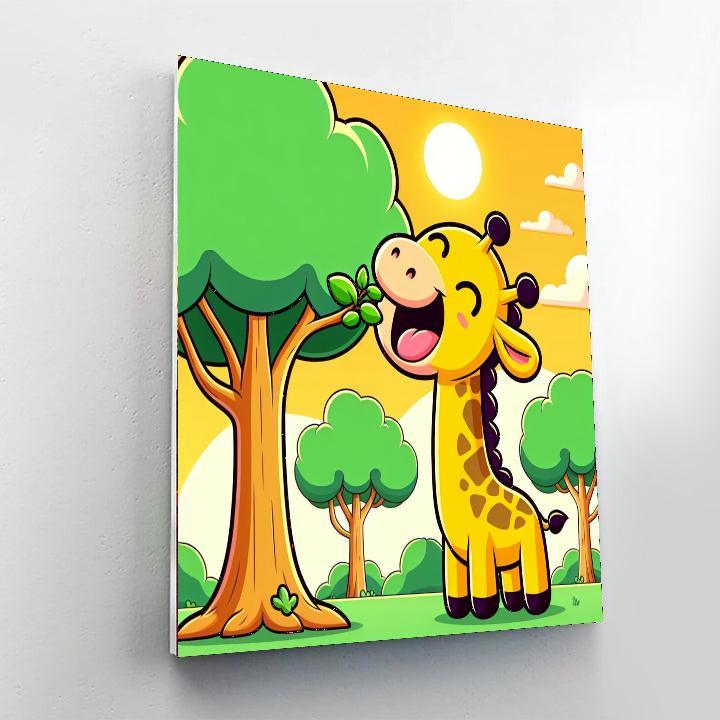 Giggle Giraffe Paint By Numbers Kits