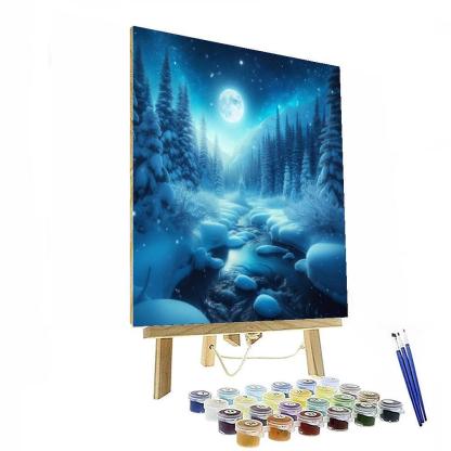 Silent Winter Night Paint By Number