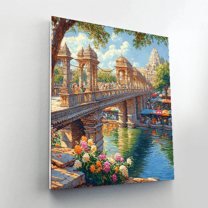 Bridges Of Madurai DIY Paint By Numbers