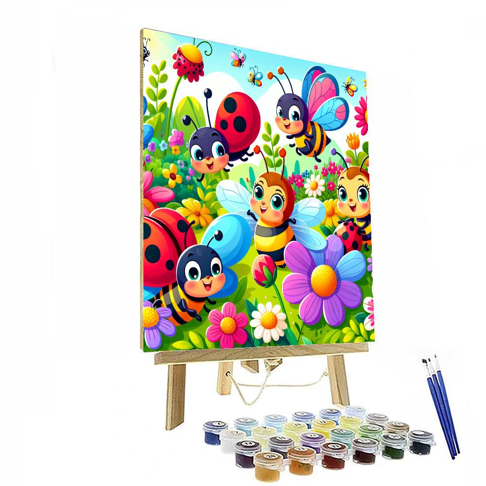 Sweet Little Insects Paint By Number