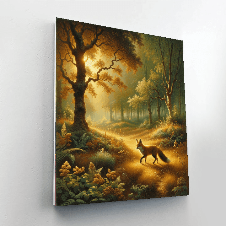 Fox In The Glade Paint By Numbers Kits