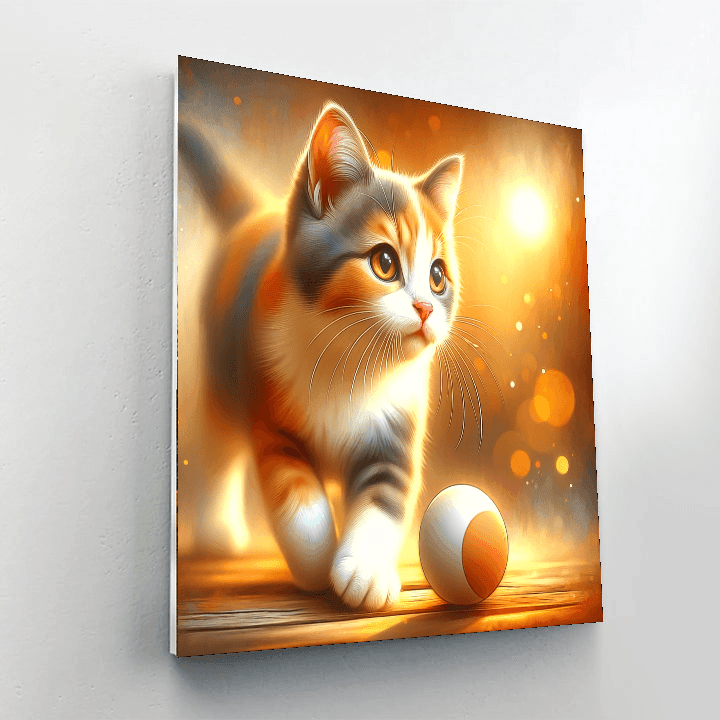 Cat Curiosity Paint By Number