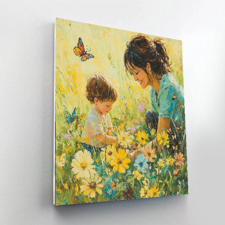 Cherished Moments In The Meadow Numbered Painting Kits