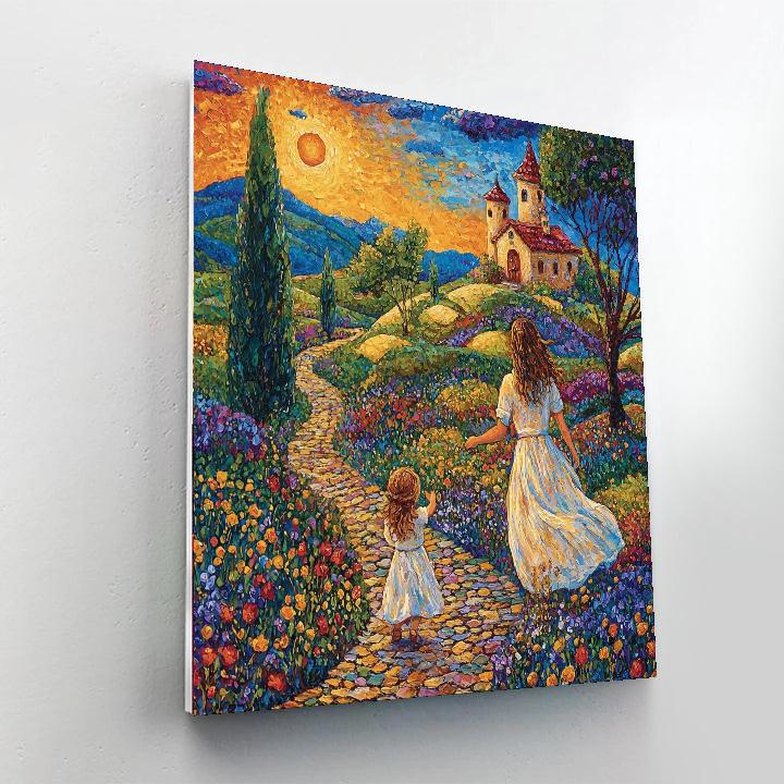 A Whimsical Journey DIY Paint By Numbers