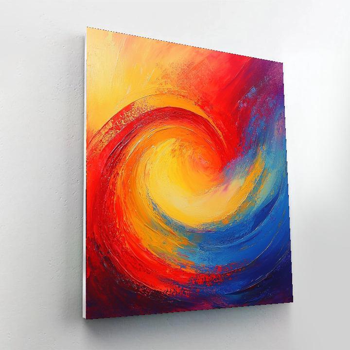 Edgar Degas Inspired Harmonic Convergence  Paint By Color