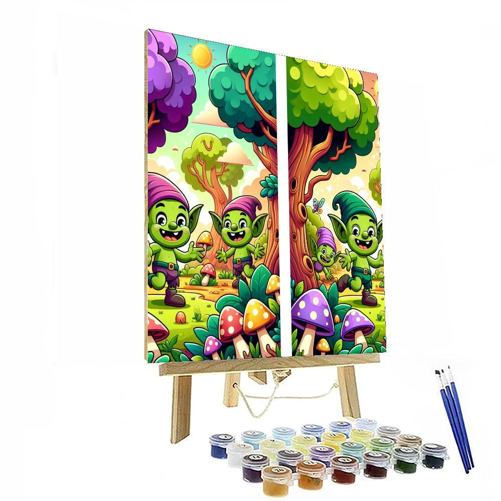 Giggle Goblins Paint By Numbers Art