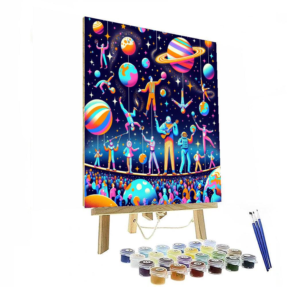 Circus Of The Stars DIY Paint By Numbers