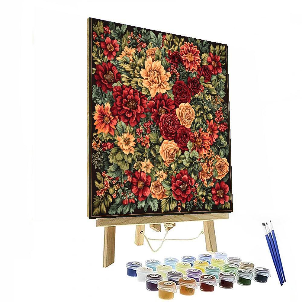 Frida Kahlo Inspired Tapestry Of Memories  Painting By Numbers Kit