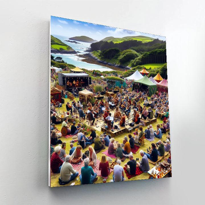 Port Fairy Folk Festival - Port Fairy, Australia Painting Number Kit