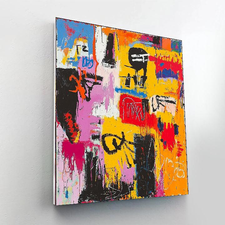 Jean-Michel Basquiat Inspired The Language Of Colors  Paint By Numbers Kits