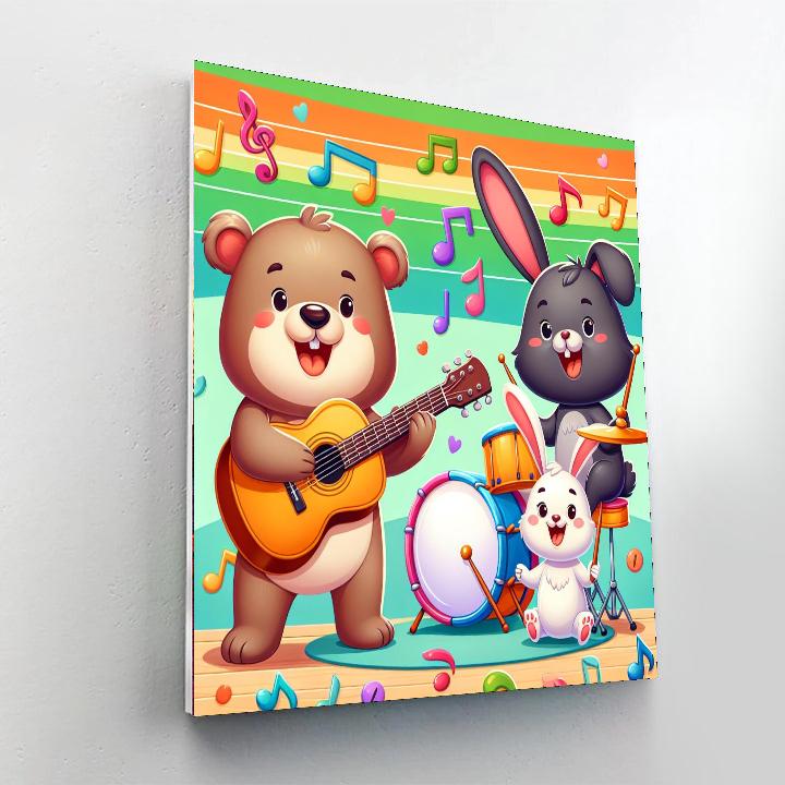 Magical Melodies Painting Number Kit