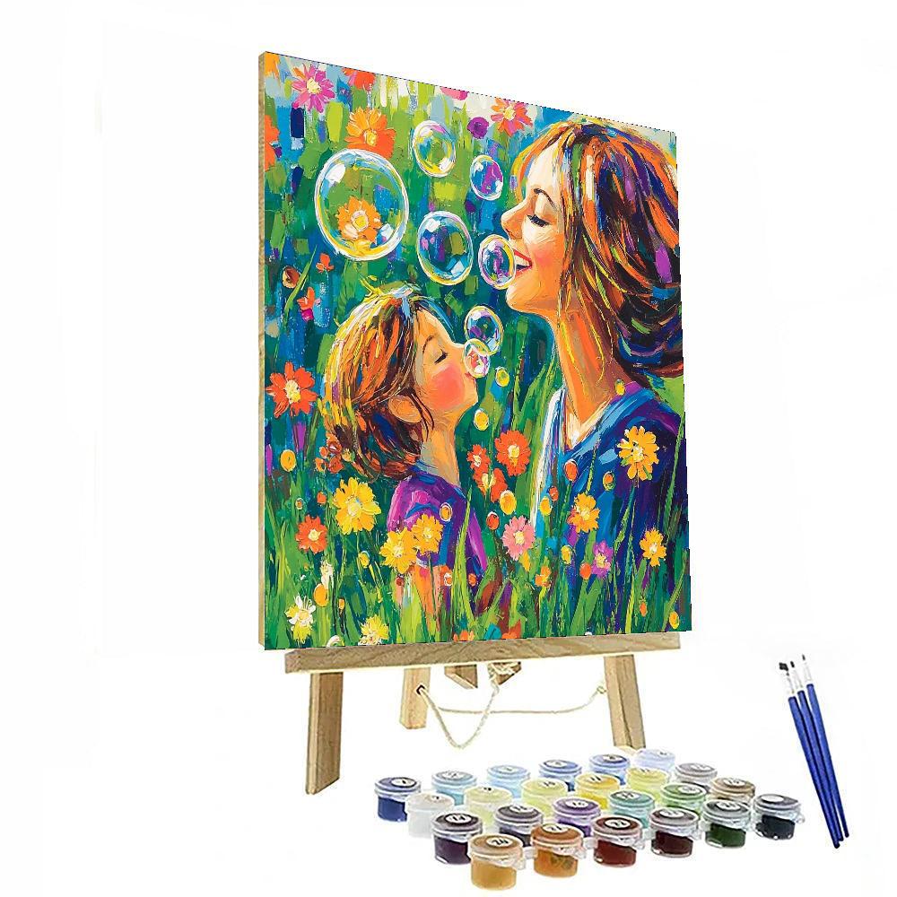 Joyful Bubble Fun Numbered Painting Kits