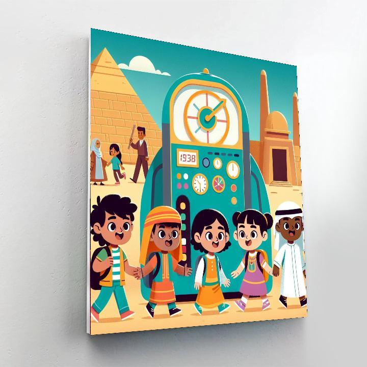 Time Travel Explorers Paint By Numbers
