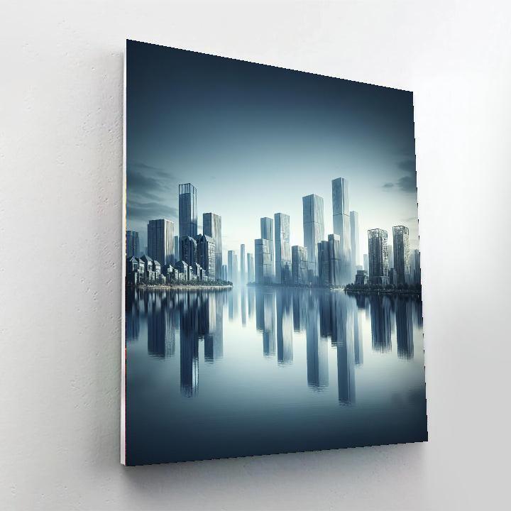 Urban Landscape Serenity Paint By Number