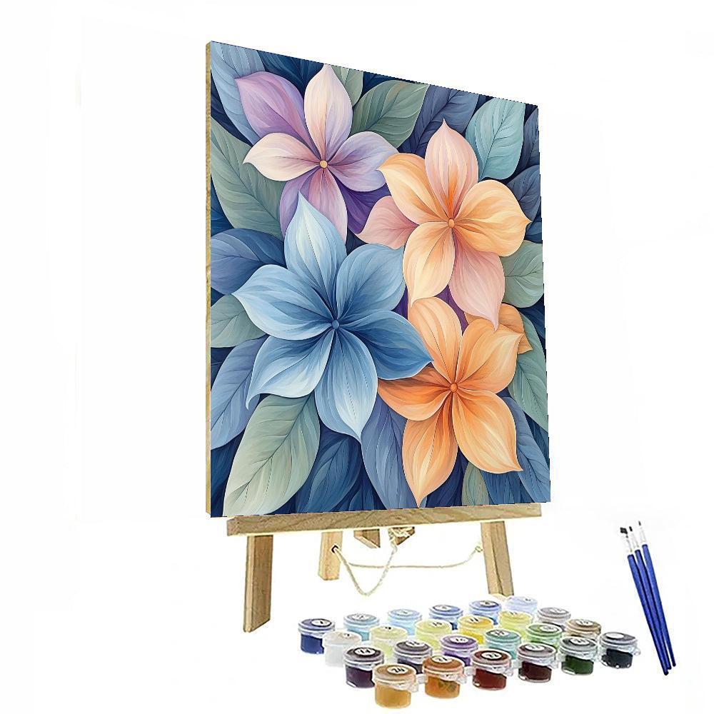 Alphonse Mucha Inspired Petal Reverie  Painting Number Kit