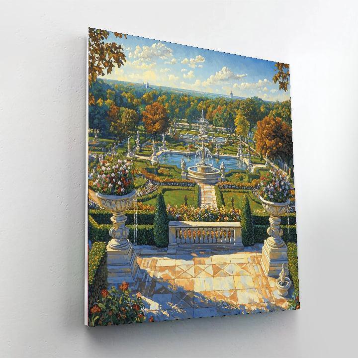 Palace Of Versailles Gardens - France Paint By Number