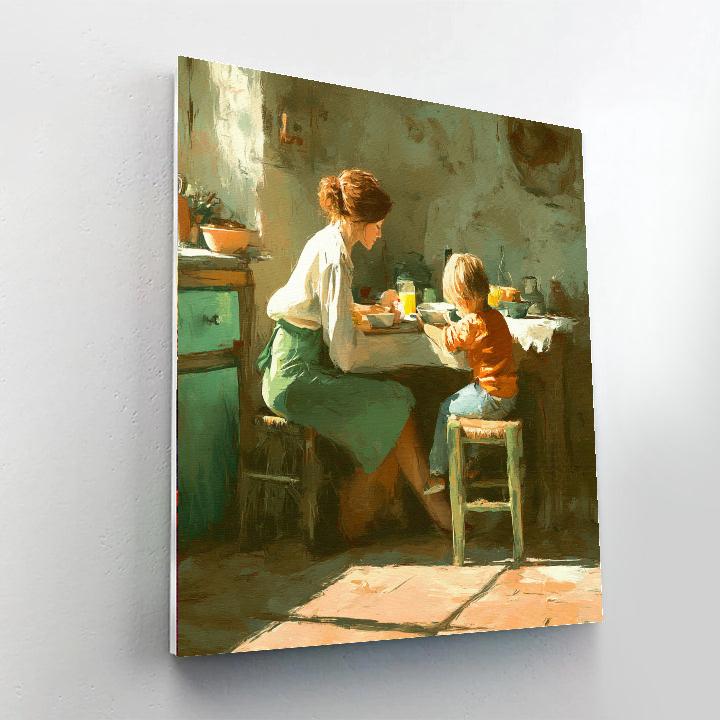 The Heartbeat Of Home Painting Number Kit