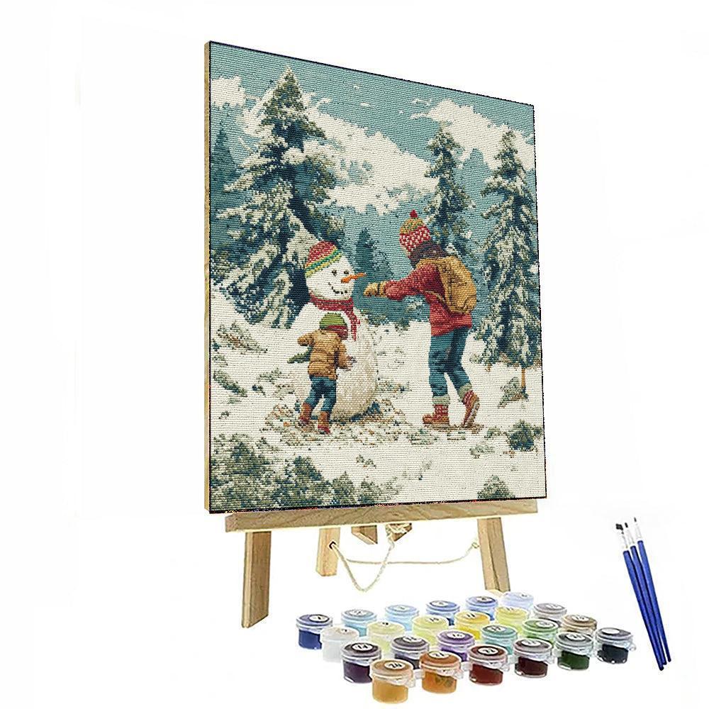 Winter Wonderland Memories Paint By Numbers Kits