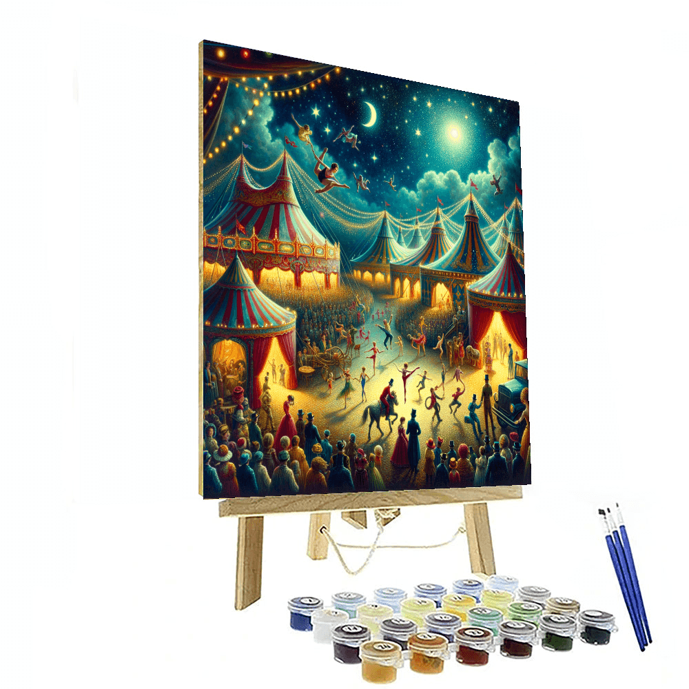 Midnight Circus Extravaganza Painting Number Kit