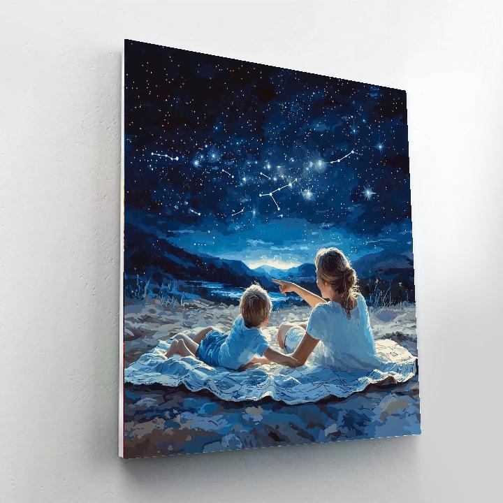 Together Under Starlight Paint By Number