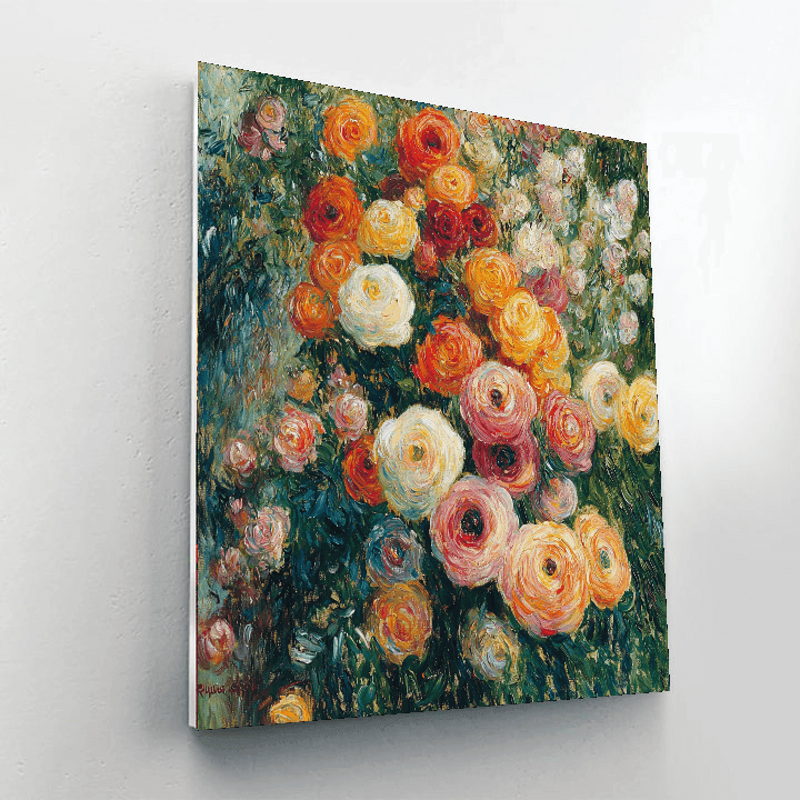 Renoir Inspired Timeless Blossoms  Painting By Numbers Kit