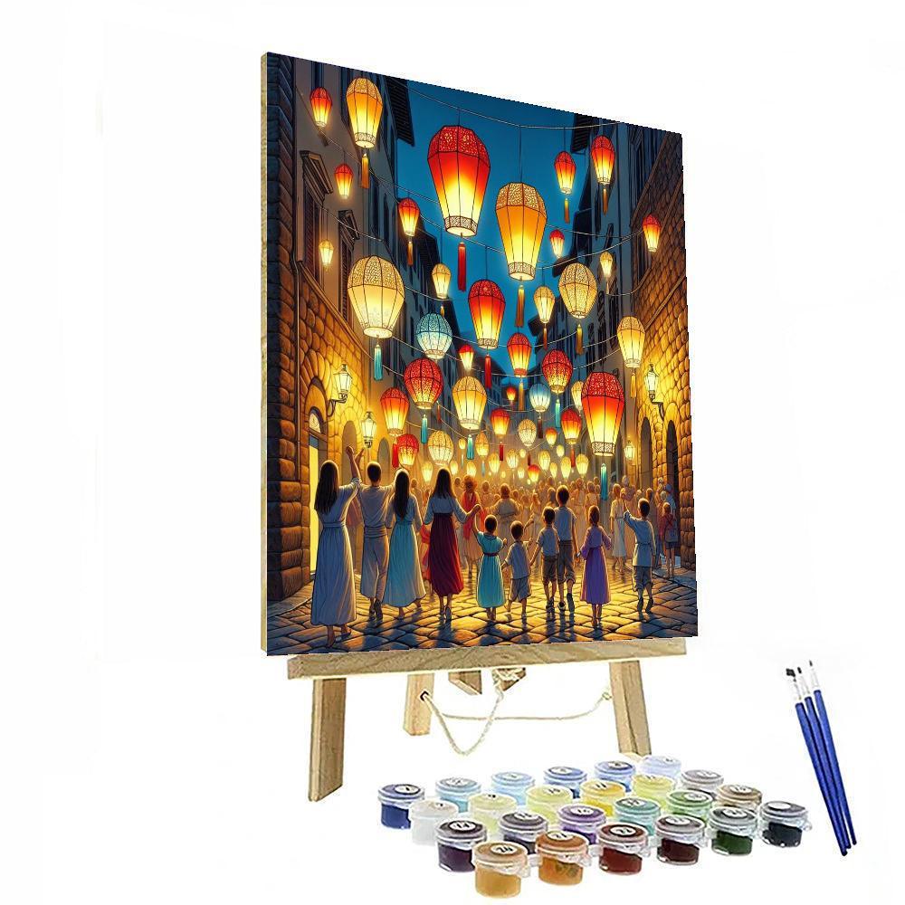 Festa Della Rificolona - Italy Paint By Color