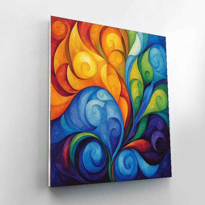 Caravaggio Inspired Symphony Of Colors  Painting By Numbers Kit