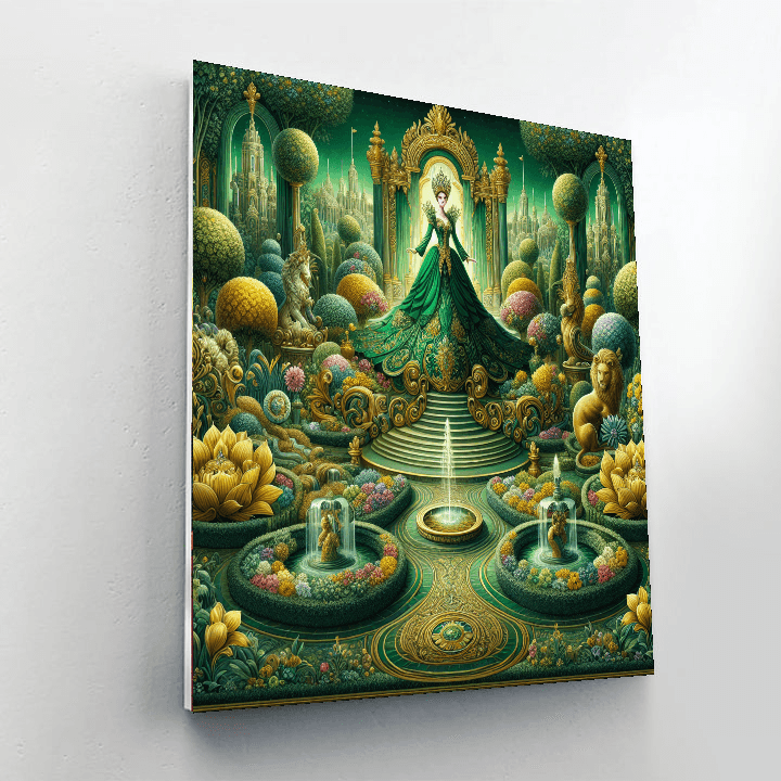 Tiana's Royal Garden DIY Paint By Numbers