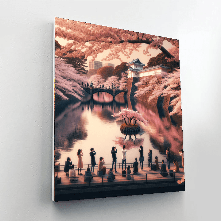 National Cherry Blossom Festival Paint By Number