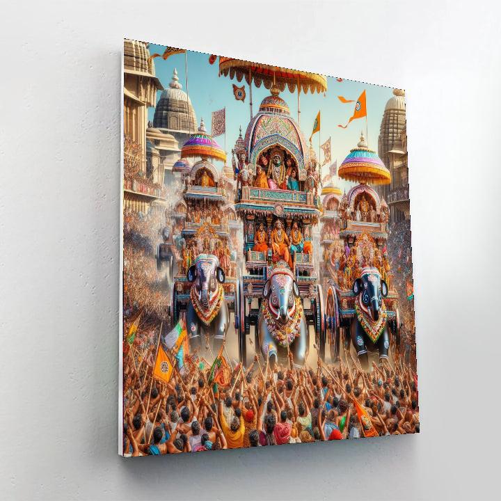 Rath Yatra - United States Paint By Numbers