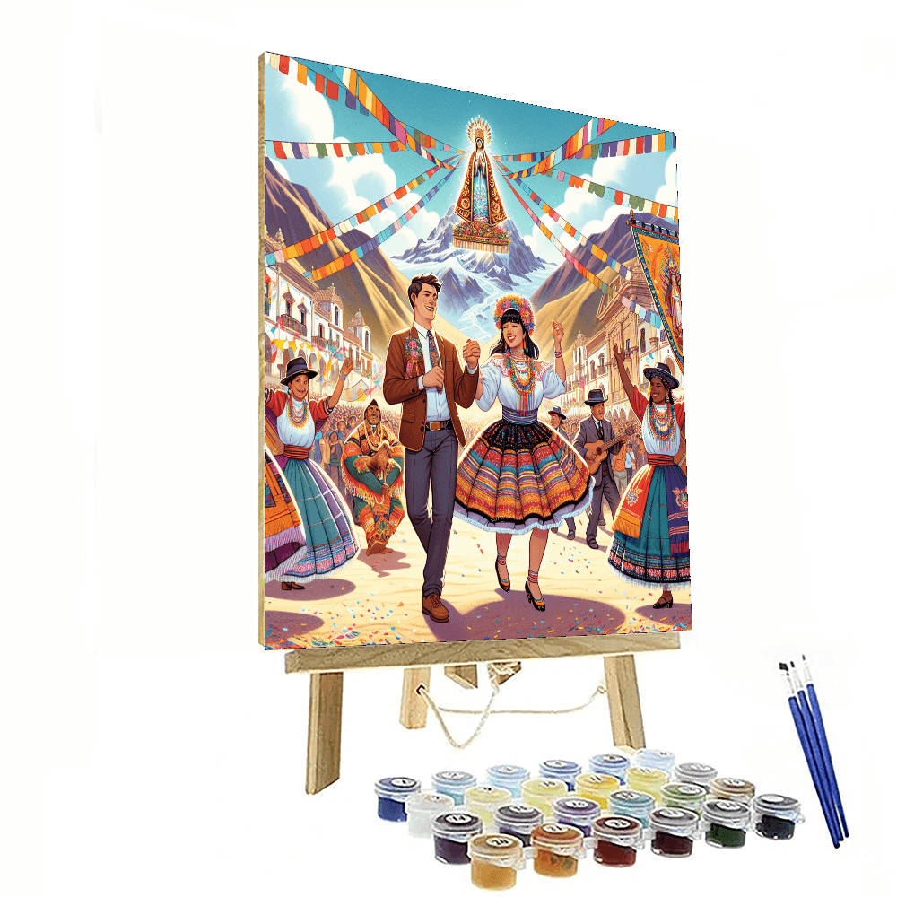 Fiesta De La Virgen De La Candelaria - Puno, Peru DIY Paint By Numbers