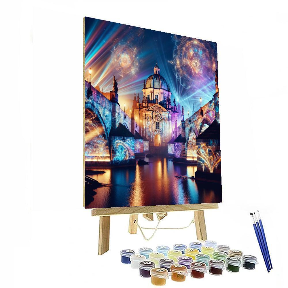 Lights On Festival - Prague Number Painting