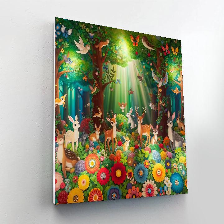 Magical Woodland Journey Numbered Painting Kits