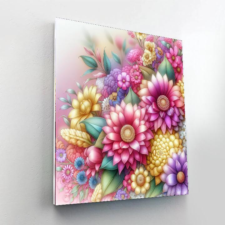In Bloom Painting By Numbers Kit