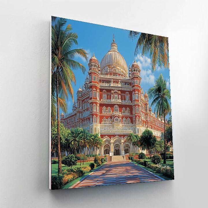 Taj Mahal Palace - Mumbai Numbered Painting Kits