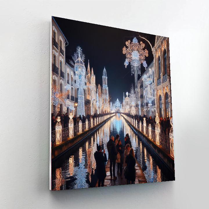 O Festival Da Luz Painting Number Kit