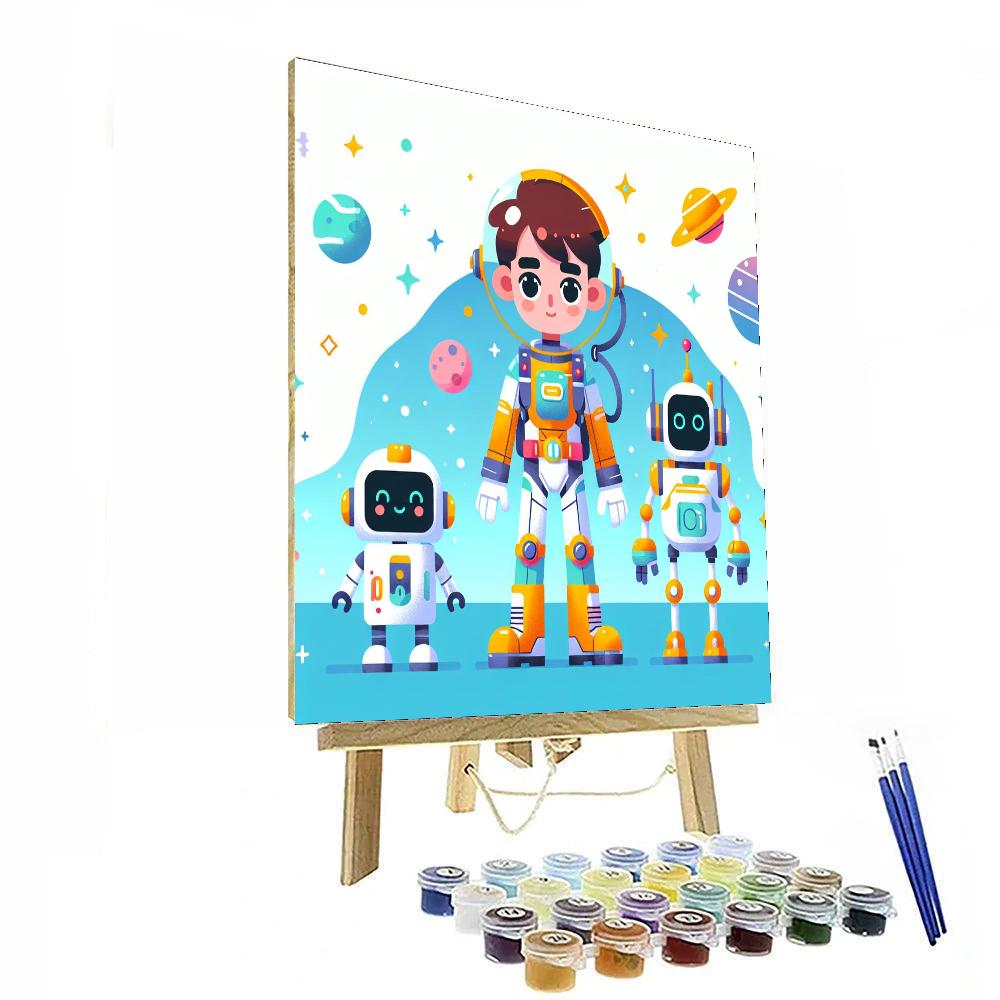 Space Ranger Academy Paint By Numbers Kits